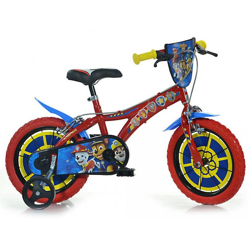 Bicicletta Paw Patrol 14"