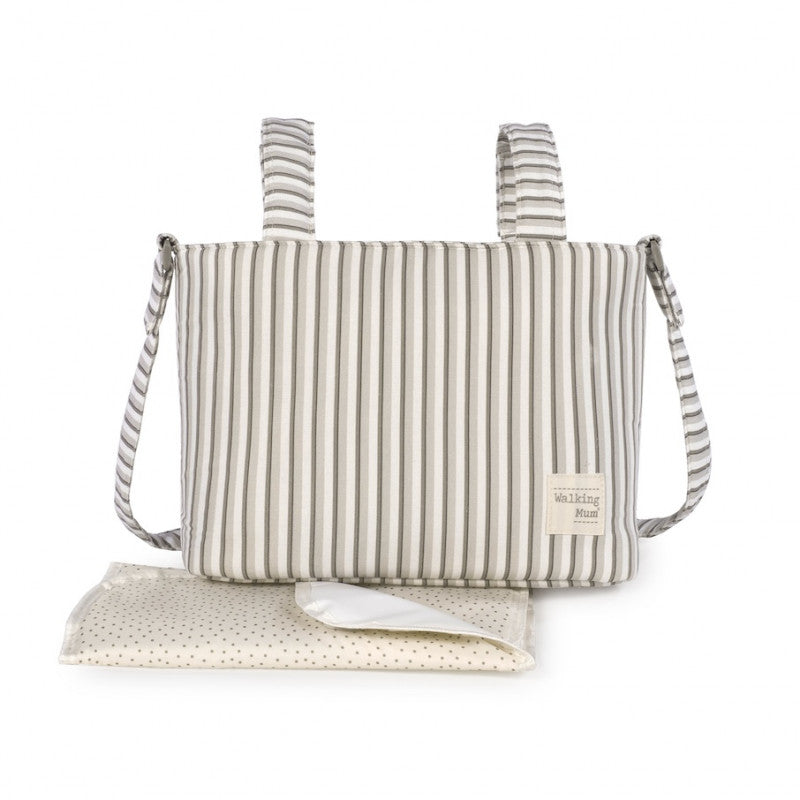 Borsa Crossbody Botton Strisce Walking Mum