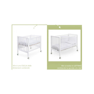 Lettino Evolutivo Pali Win 6 in1 Completo Bianco(Naturale - 3
