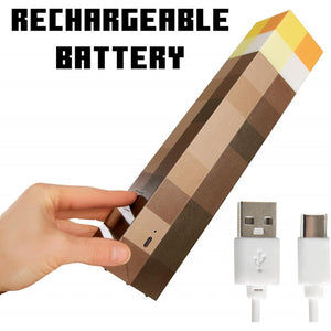 Torcia a LED da 28cm Minecraft - 5