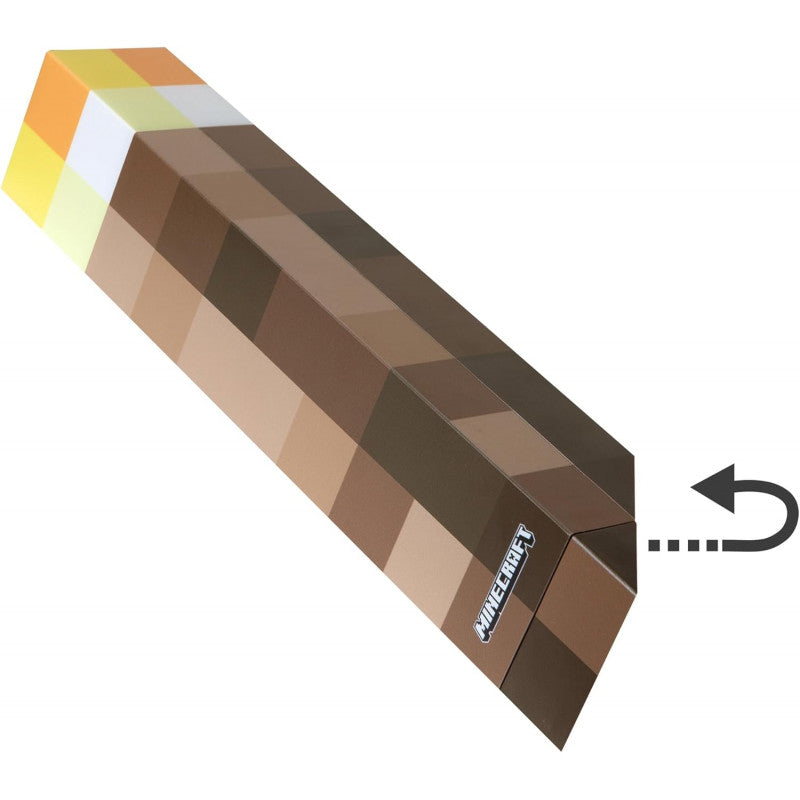 Torcia a LED da 28cm Minecraft - 8
