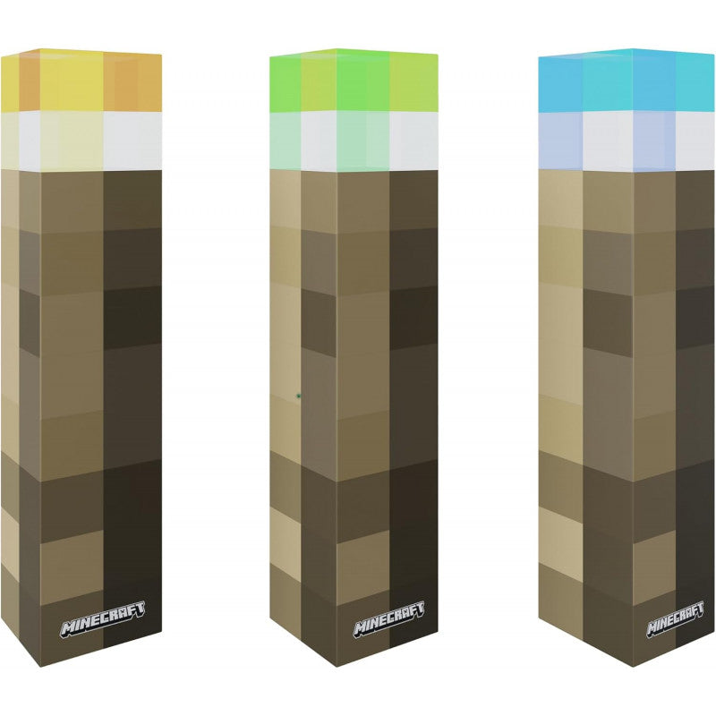 Torcia a LED da 28cm Minecraft