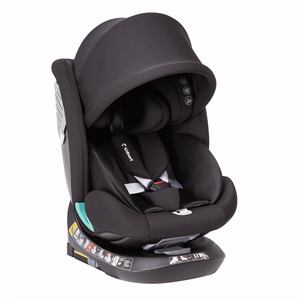 Seggiolino Auto Radjur con Top Tether Black - Kidnort - 3