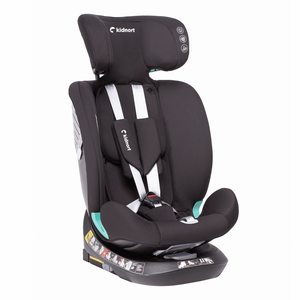 Seggiolino Auto Radjur con Top Tether Black - Kidnort - 8