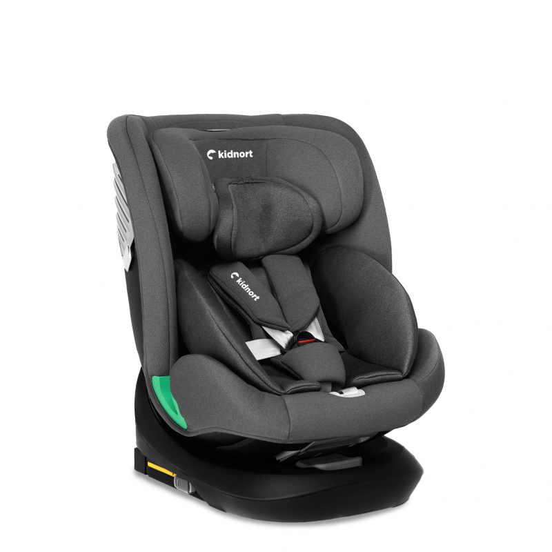 Seggiolino Auto Radjur con Top Tether Grey - Kidnort - 2