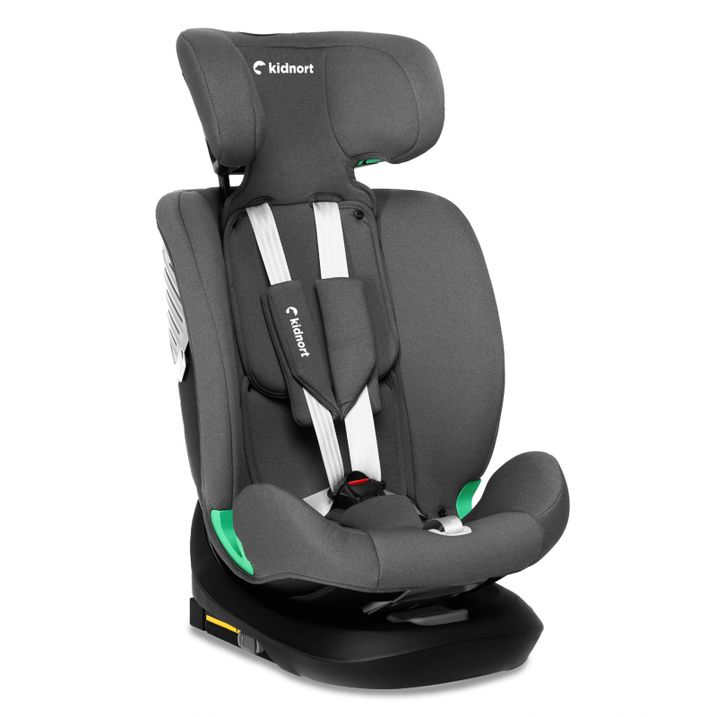 Seggiolino Auto Radjur con Top Tether Grey - Kidnort - 8