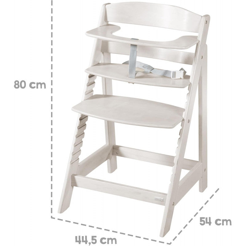 Seggiiolone Pappa Evolutivo Sit Up Flex Sbiancato - 6