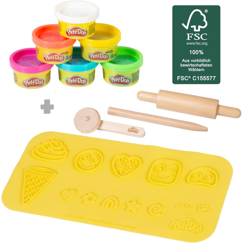 Play-Doh Set di Gioco Con Strumenti in Legno FSC - 10