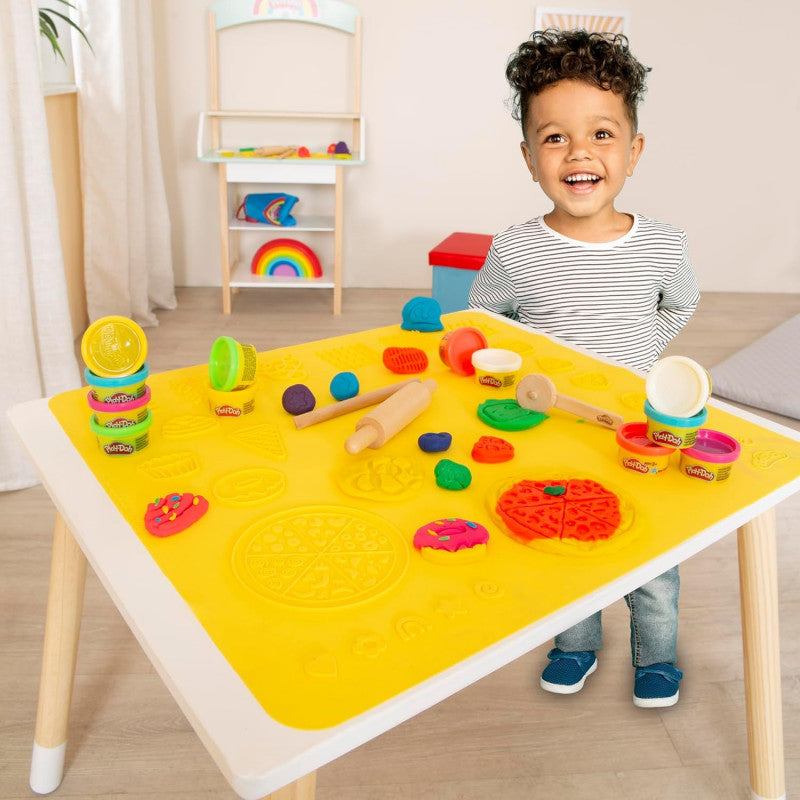 Set Play-Doh - Tappetino creativo 3D con 12 barattoli