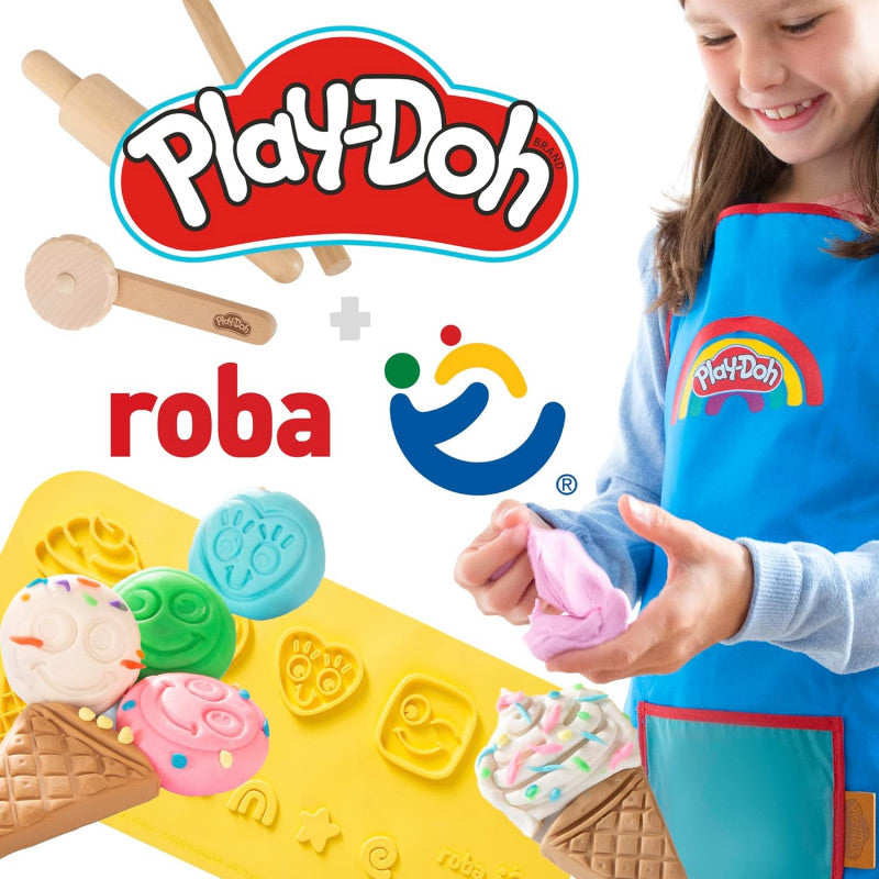 Set Play-Doh - Tappetino creativo 3D con 12 barattoli - 8