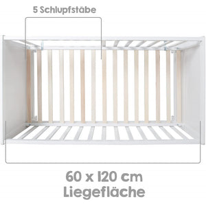 Lettino Co-sleeping 60 x 120 cm - 10