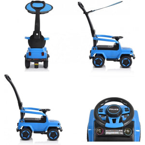 Macchina Cavalcabile 4 in 1Blue - 5