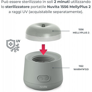 Scaldabiberon Portatile Nuvita Universale Warm' n go - 2
