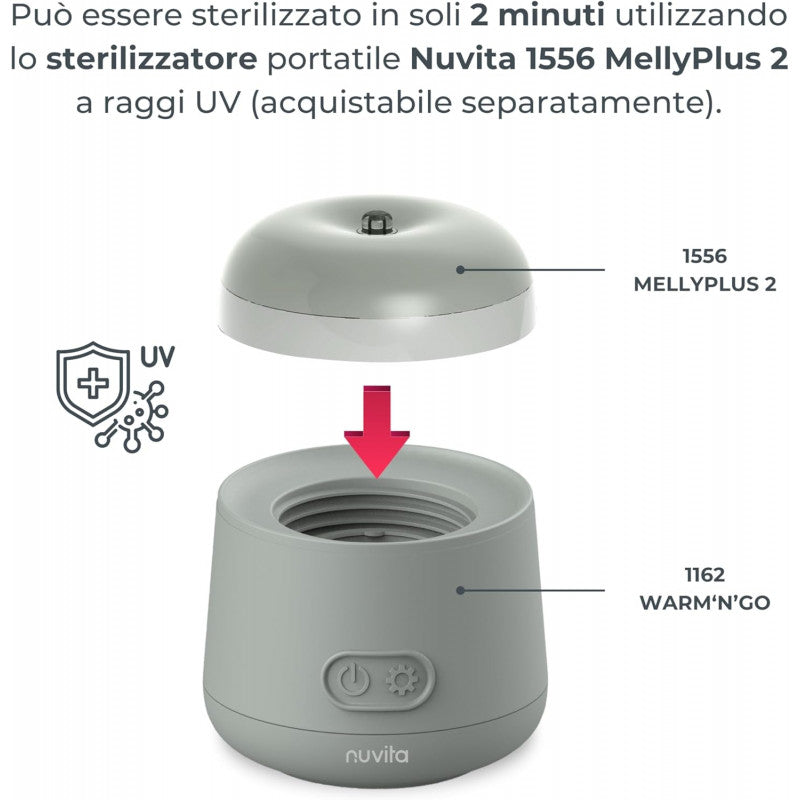 Scaldabiberon Portatile Nuvita Universale Warm' n go - 2