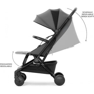 Passeggino Pilot 2 KinderKfraft Platinum Gray - 6