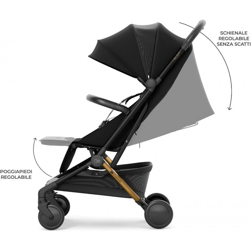 Passeggino Pilot 2 KinderKfraft Black - 6