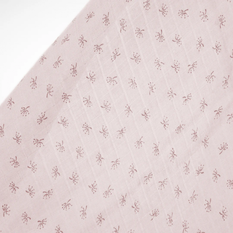 Set Di Mussole in cotone biologico 80x80 Rosa - 6