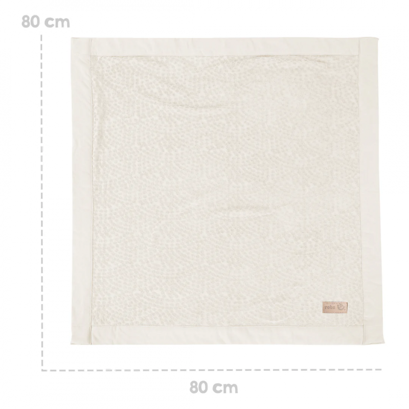 Coperta per neonati 80 x 80 cm 'Seashells Oyster - 7