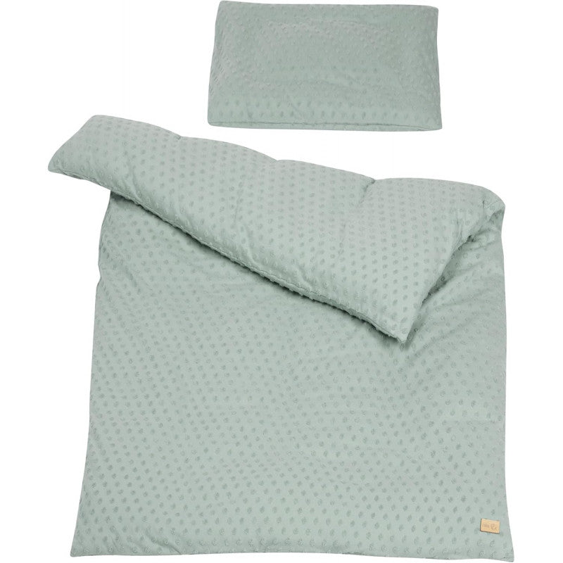 Set Per Lettino In Cotone biologico Verde