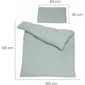 Set Per Lettino In Cotone biologico Verde - 4