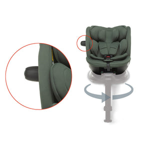 Seggiolino auto Disk Grow i-Size Foppapedretti Navy - 4