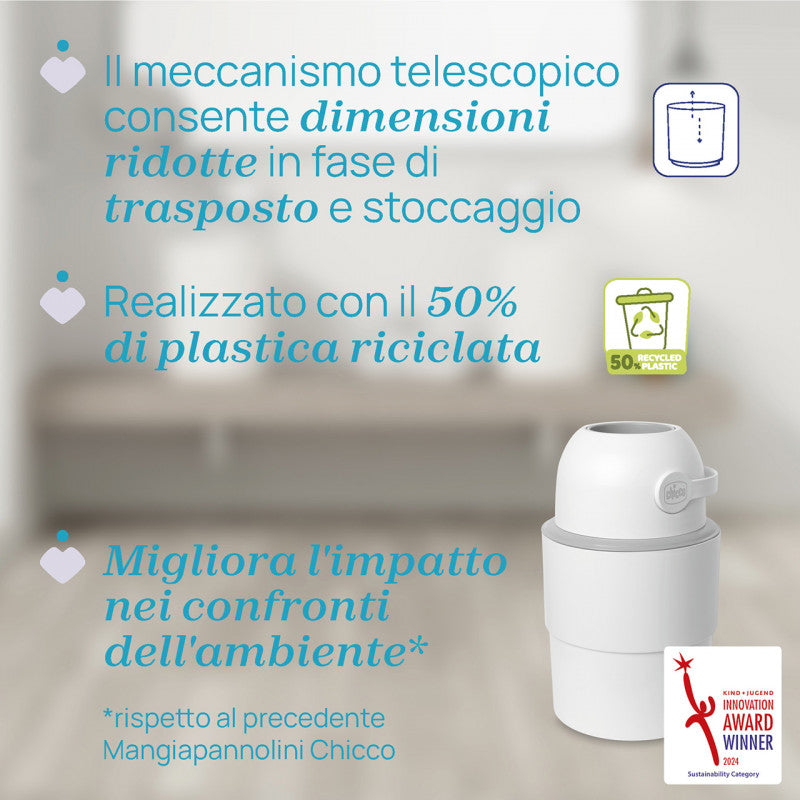 Odour OFF Mangiapannolini Telescopico Chicco - 2