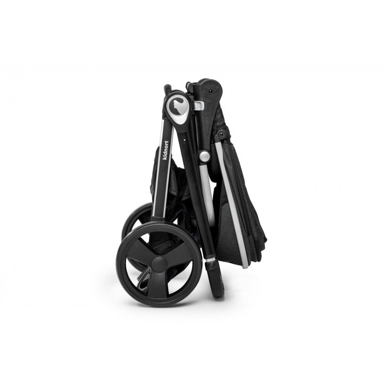Isbjorn Kidnort - Passeggino Reversibile Black - 21