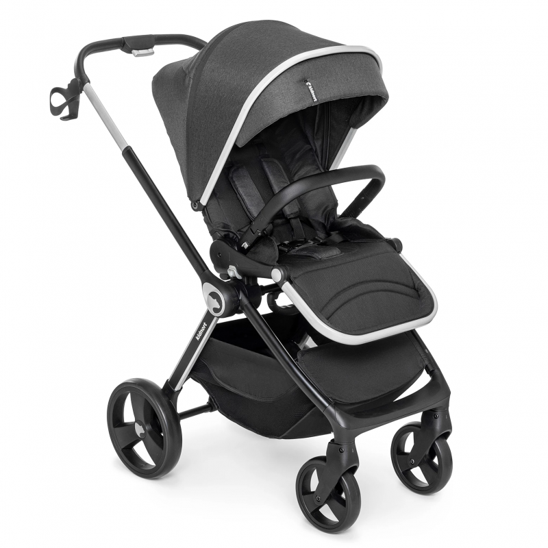 Isbjorn Kidnort - Passeggino Reversibile Black