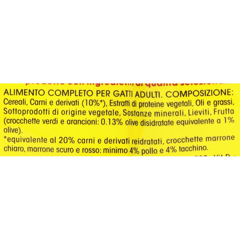 PURINA FRISKIES 5 Promesse Crocchette per Gatti Adulti con Pollo, Tacchino e Verdure Sacco da 2kg - 5