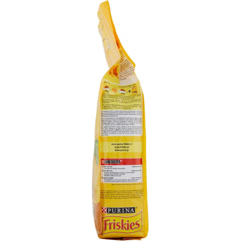 PURINA FRISKIES 5 Promesse Crocchette per Gatti Adulti con Pollo, Tacchino e Verdure Sacco da 2kg - 6