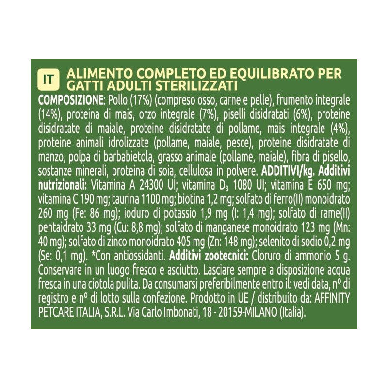 ltima Cibo per Gatti Sterilizzati Adulti con Pollo, 440g - 4