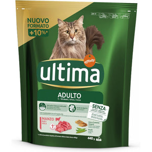 Ultima Cibo per Gatti Adulti con Manzo, 440g