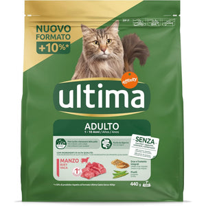 Ultima Cibo per Gatti Adulti con Manzo, 440g - 2