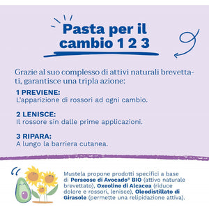 Pasta Per Il Cambio 1 2 3 Mustela - 50 ml - 2
