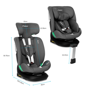 Seggiolino auto Rådjur con gamba di Supporto - 40-150 cm i-Size - 7