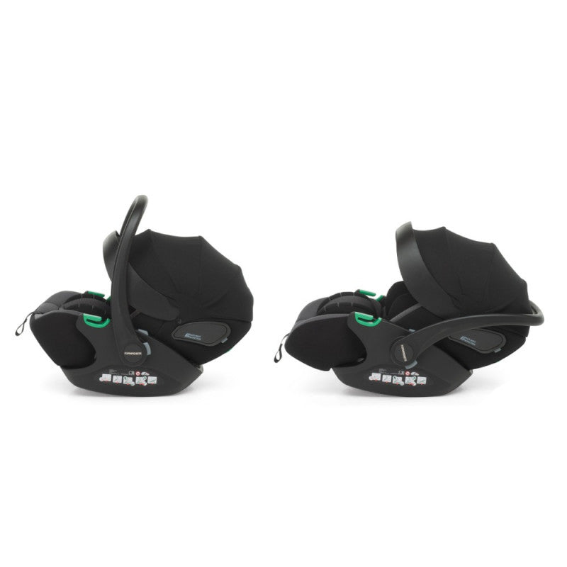 Trio TicToc Foppapedretti con seggiolino auto Rek i-Size - Ebony - 23