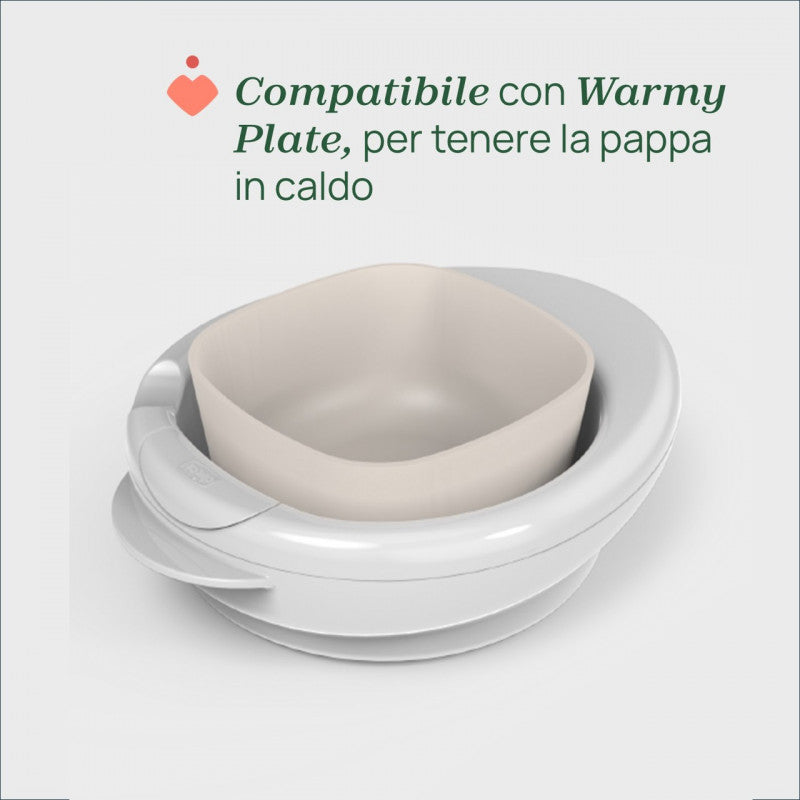 Ciotola con coperchio Rosa 6m+ Chicco - 6
