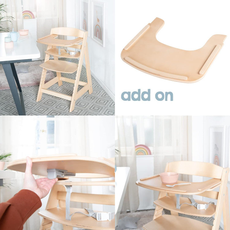 Seggiiolone Pappa Evolutivo Sit Up Flex Naturale - 9