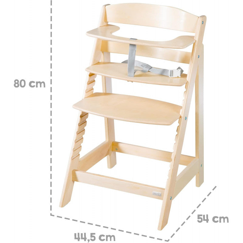 Seggiiolone Pappa Evolutivo Sit Up Flex Naturale - 4