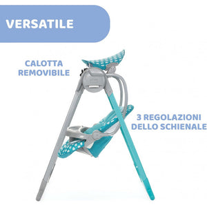 Altalena Chicco Polly Swing Up Turquoise - 5