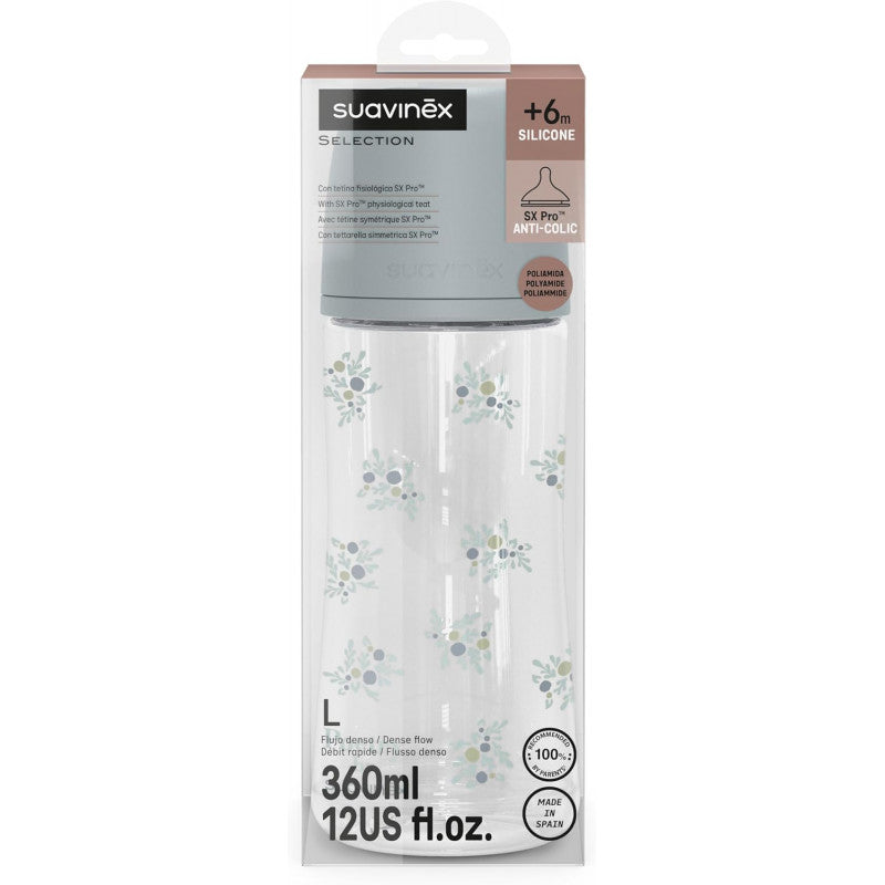 Biberon Suavinex Poetry 360 Ml Azzurro - 2