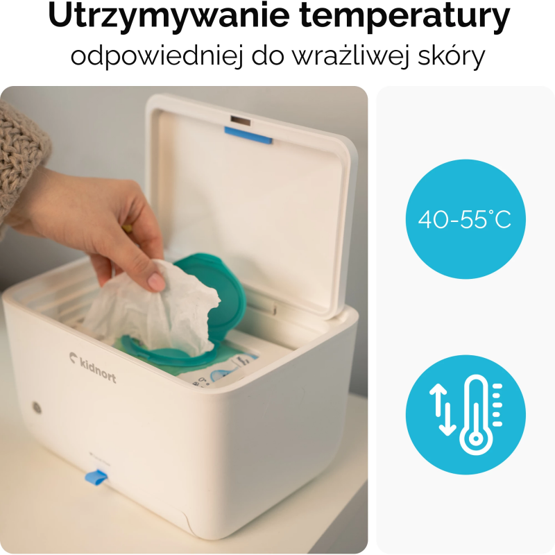 Scaldasalviette Elettrico Lykkelig per Neonati - 4