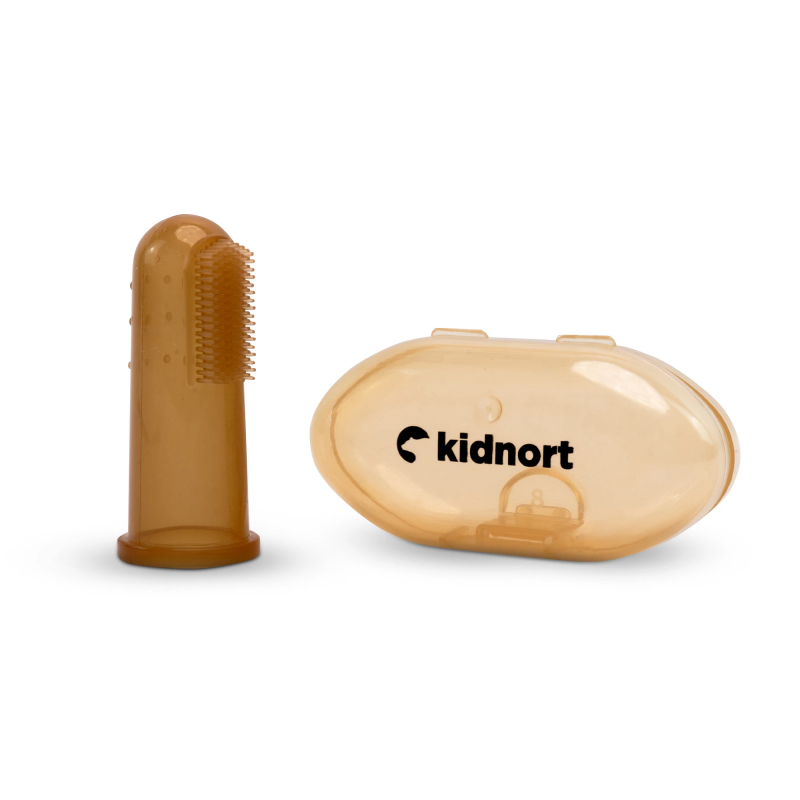 Spazzolino da dito in silicone Blomka - 2