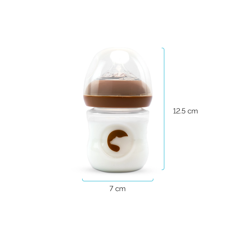 Biberon Blabaer 125ml da 0 a 3 mesi  Brown - 2