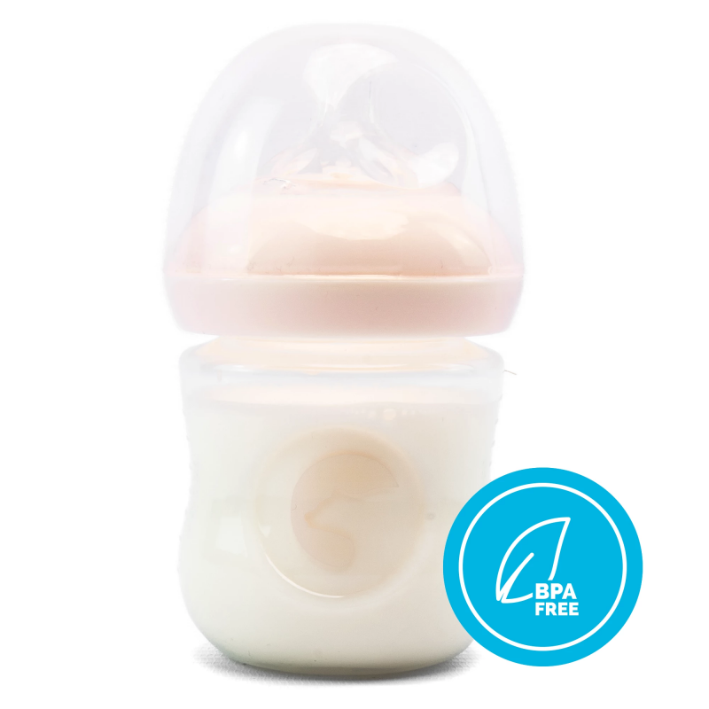 Biberon Blabaer 125ml da 0 a 3 mesi Rosa