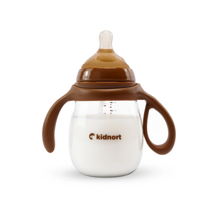 Biberon Anticolica Jordbaer Flusso variabile 240 ML Brown - 4