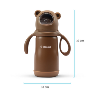 Biberon e Borraccia in Acciaio inox Paere 270 ml Brown - 8