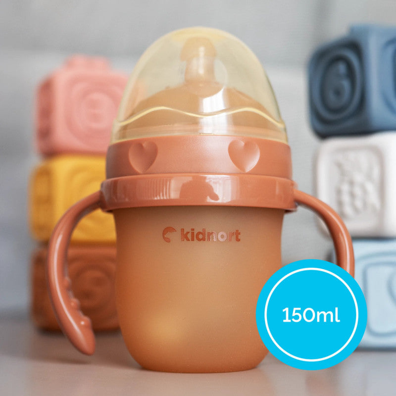 Biberon in silicone Medicale Medicale Eple Rosa 240 ml - 7