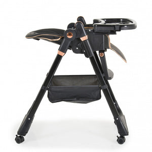 Seggiolone Pappa Lindo Con  Accessori Inclusi Black - 3