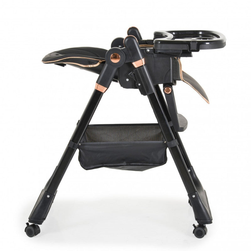 Seggiolone Pappa Lindo Con  Accessori Inclusi Black - 3
